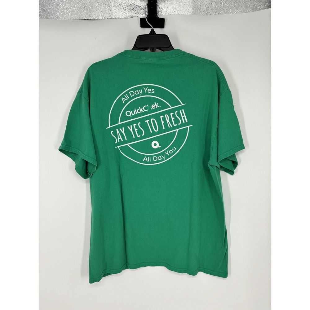 Say Yes To Fresh QuickChek Employee Shirt All Day You Workwear Convenience Store